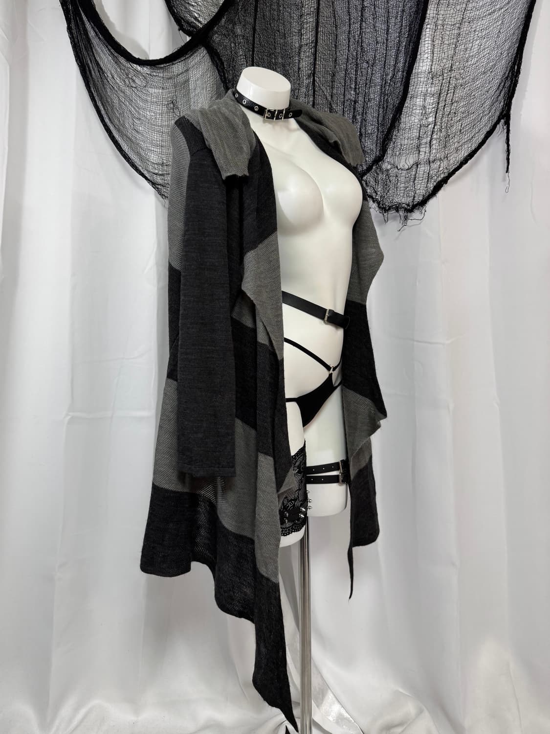 stripe long cardigan 상품이미지3