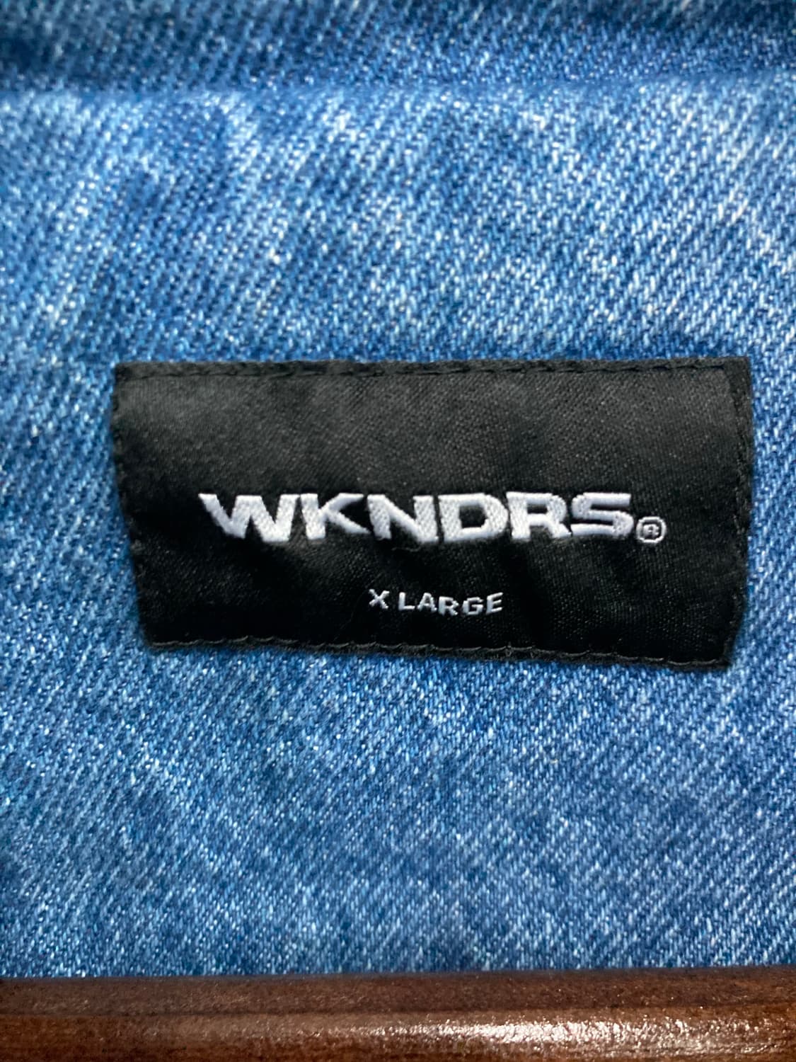 Wkndrs 자수 포인트 데님자켓 상품이미지3