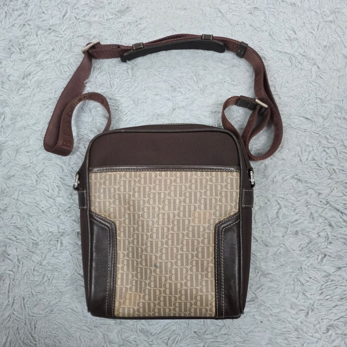 빈폴 BP 로고 패턴 크로스백 메신저백 브라운 상품이미지2