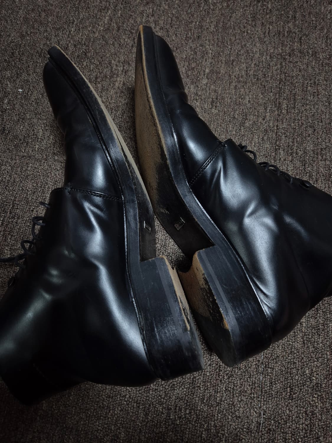 구찌 레이스업 부츠 홍창 290(11d) 상품이미지2