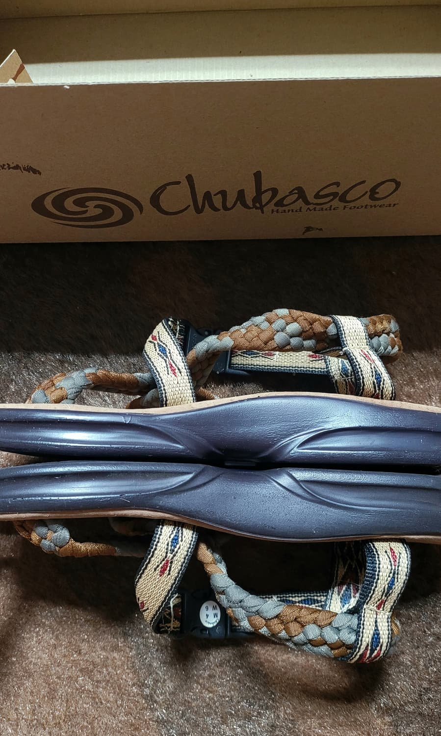 CHUBASCO 여성용 샌들(커피색상.230) 상품이미지4