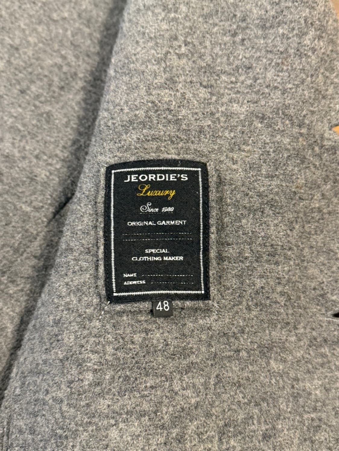 Jeordie's 펠트울 탑코트 100 상품이미지9