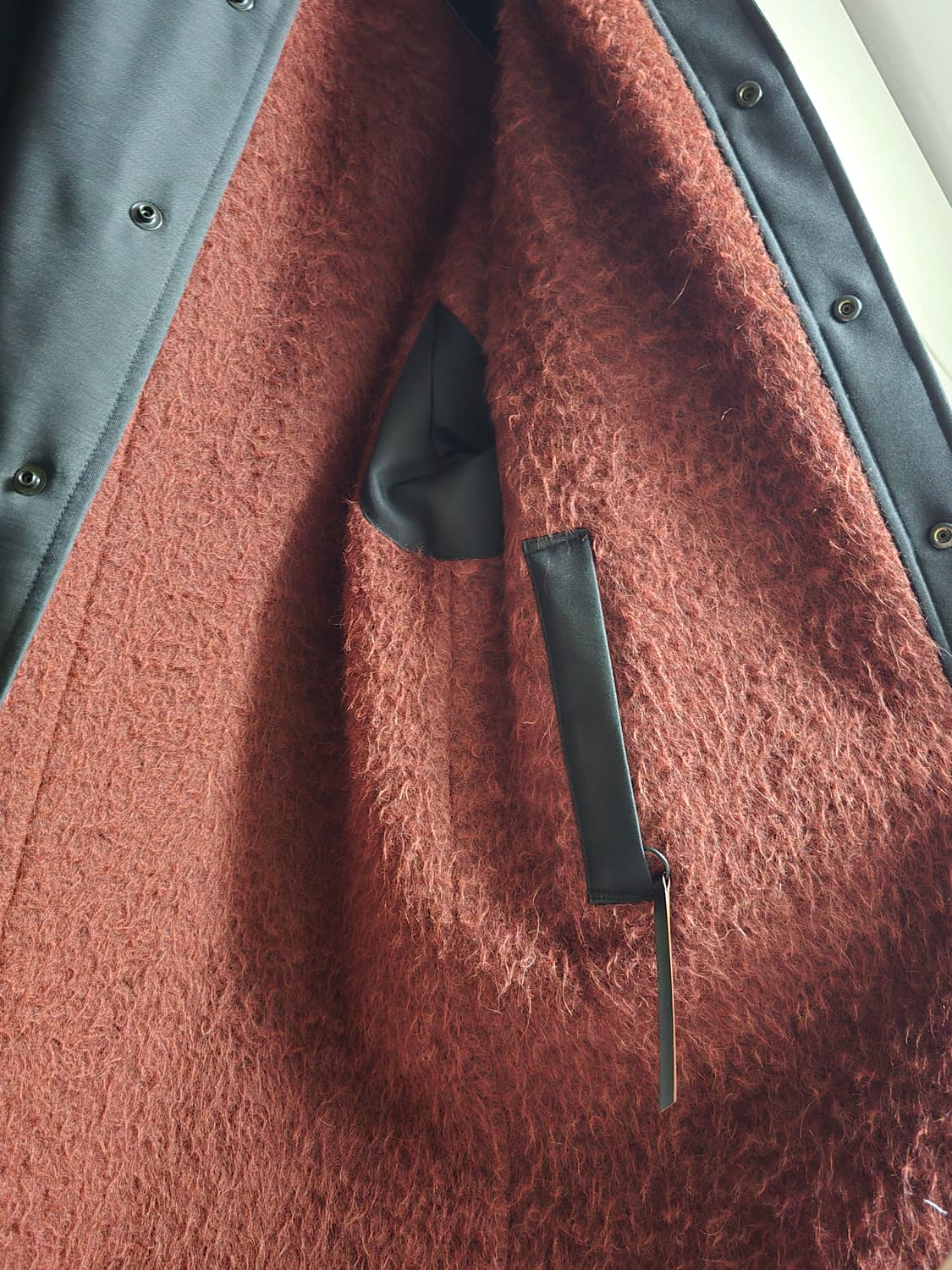 (50)솔리드옴므 모헤어 알파카 발마칸 코트 상품이미지3