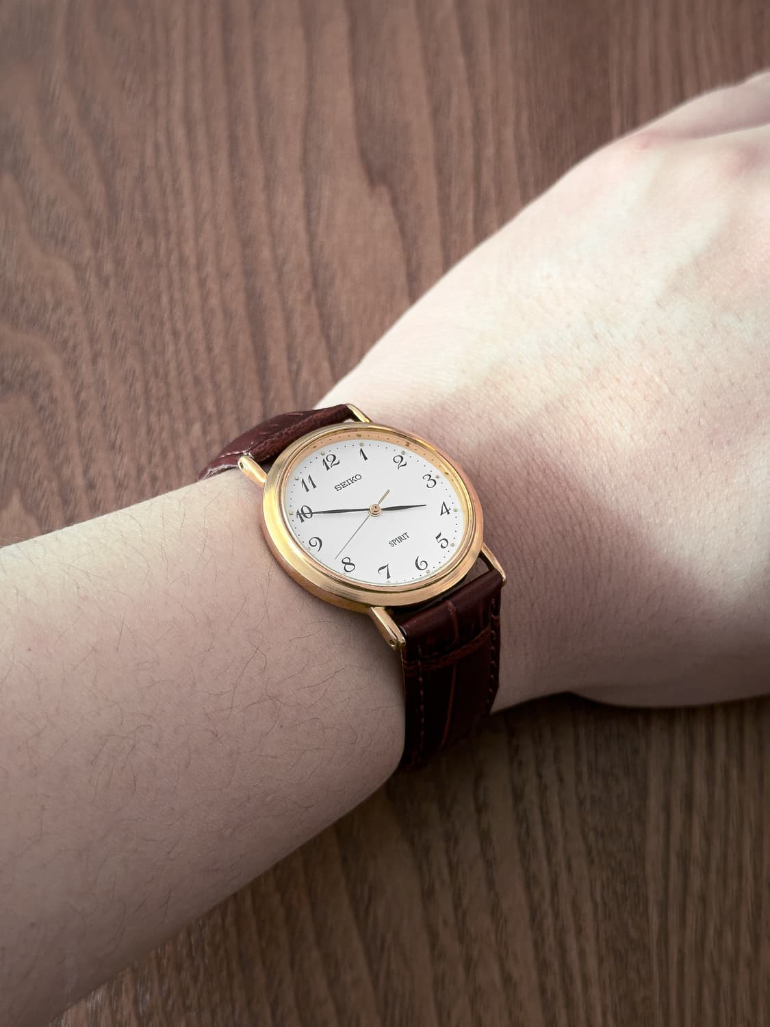 [중고] 세이코 스피릿 브레게 숫자 금장 - 90s 빈티지 쿼츠 (민트급 상품이미지7