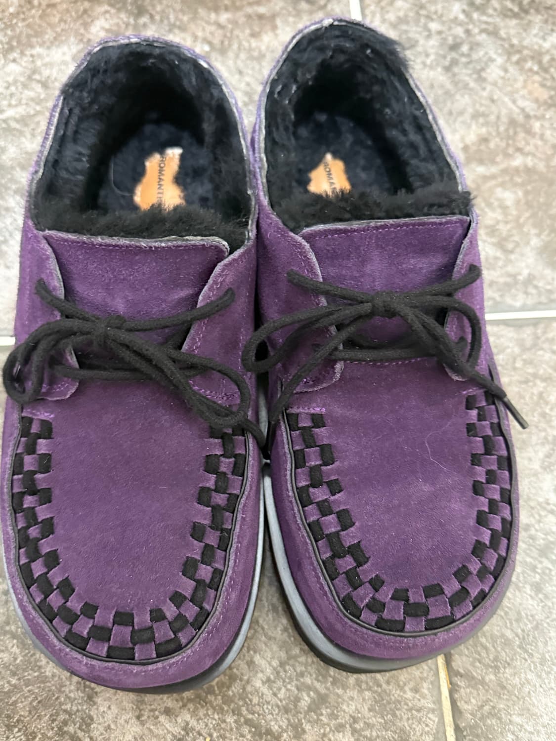 인템포무드 보위 윈터 슈즈 퍼플 260 실착 1회 상품이미지2