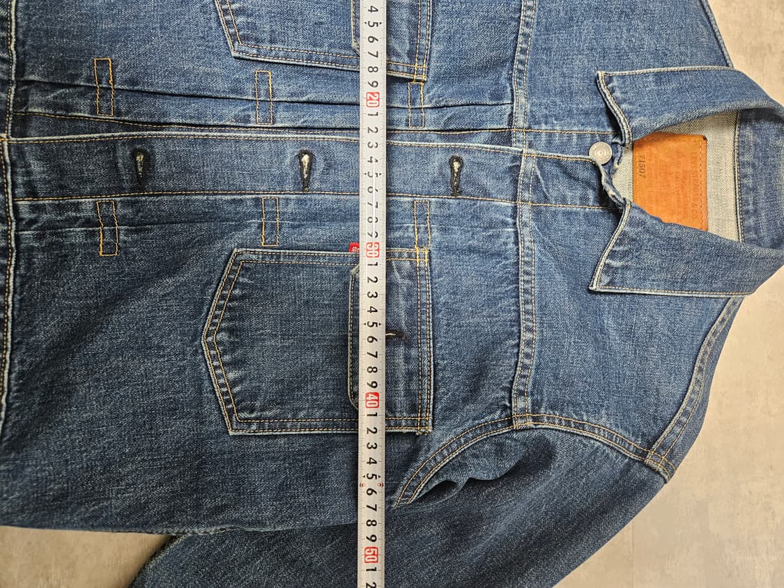 리바이스 lvc 2세대 71507 38사이즈 g쟌 데님자켓 상품이미지2