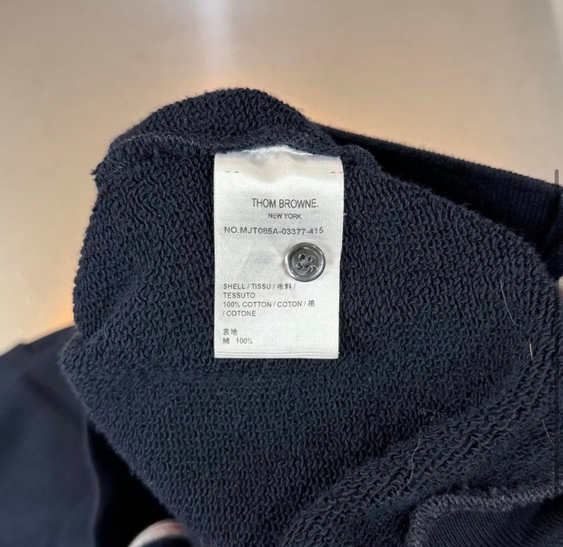 [리오브전포점] 톰브라운 백삼선 스프라이트 맨투맨 3 상품이미지5