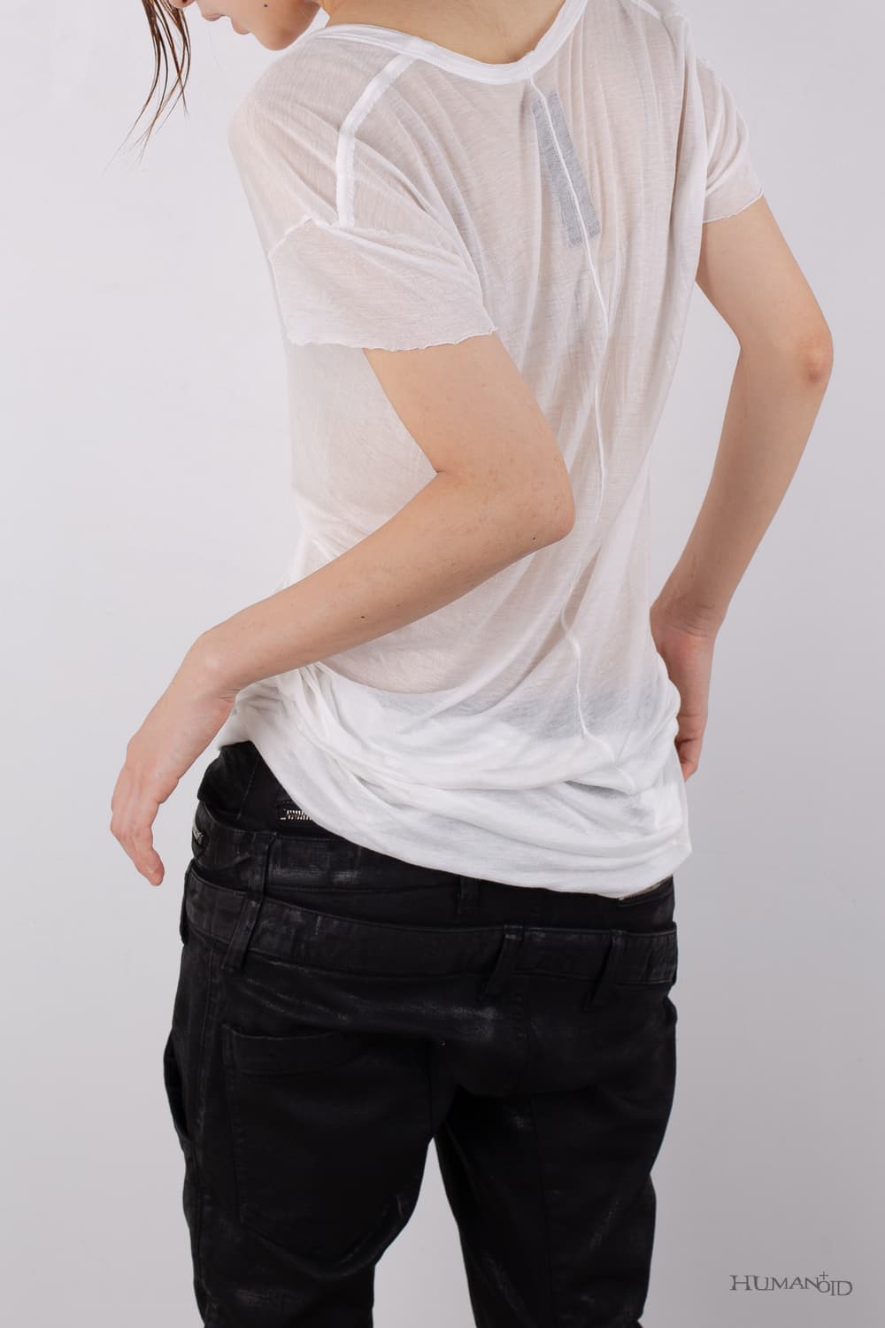 RICK OWENS V-NECK T-SHIRT 상품이미지2