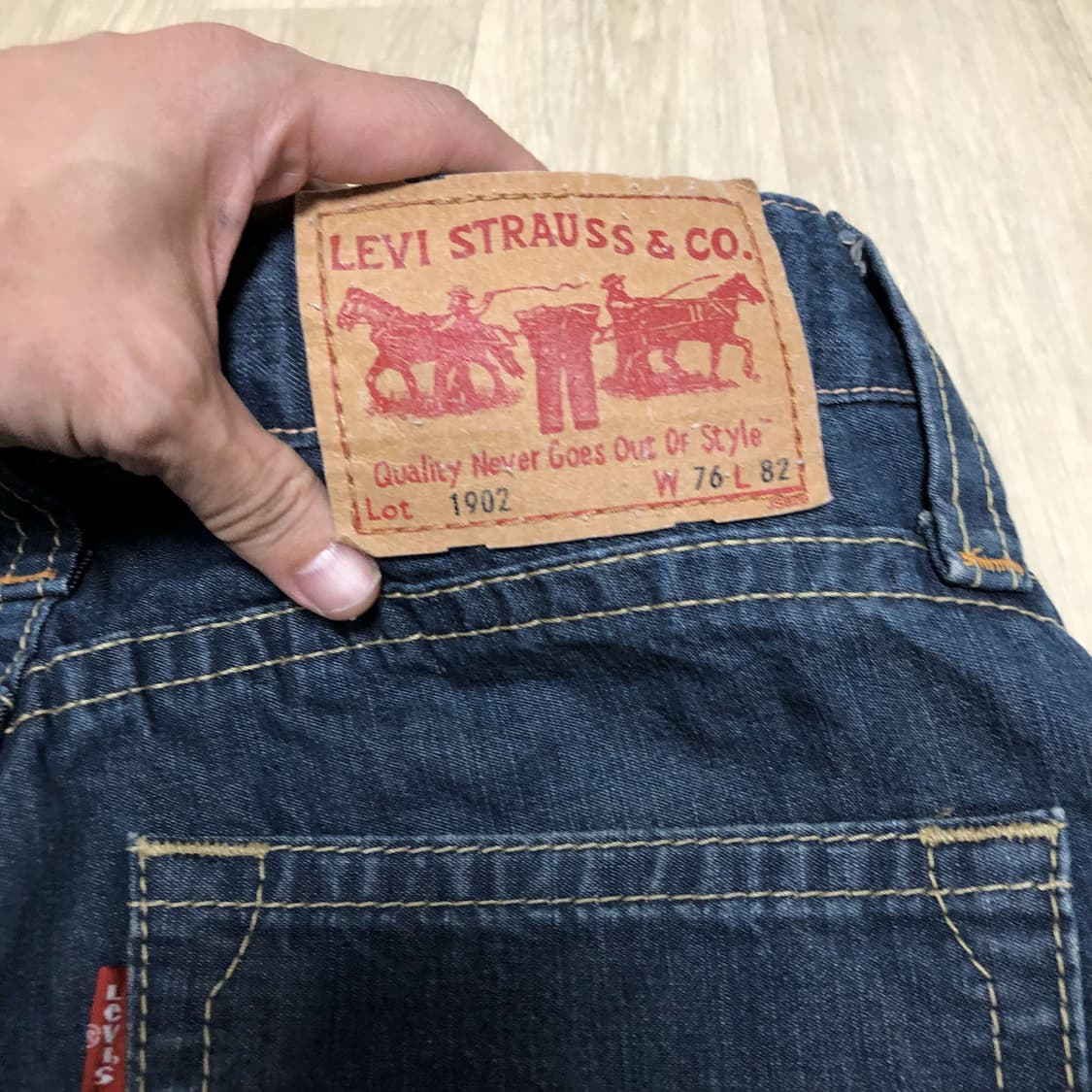 (30) 리바이스 Levi's 타입원 TYPE-1 1902 와이드 데님 상품이미지8