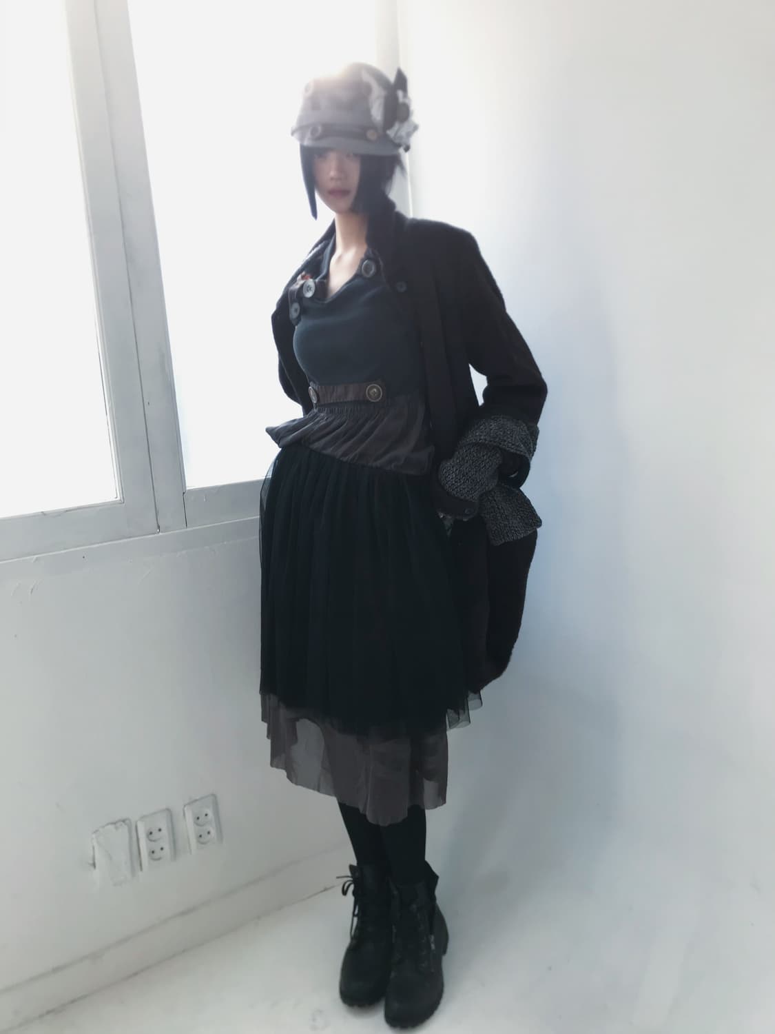 Custom)Antique napoleon cancan onepiece 상품이미지4