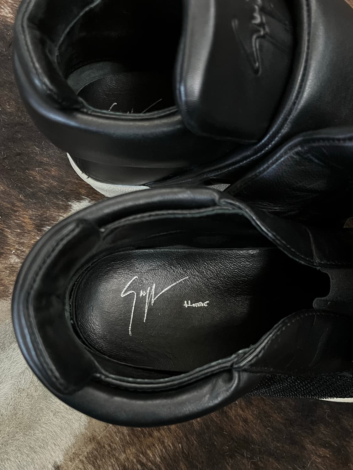 Giuseppe Zanotti Leather High Top Shoes 상품이미지9