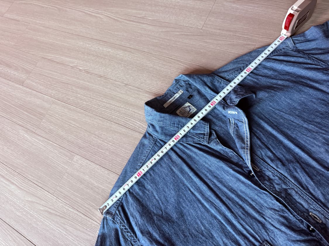 orslow 오어슬로우 샴브레이 셔츠 빈티지핏 5사이즈 상품이미지6