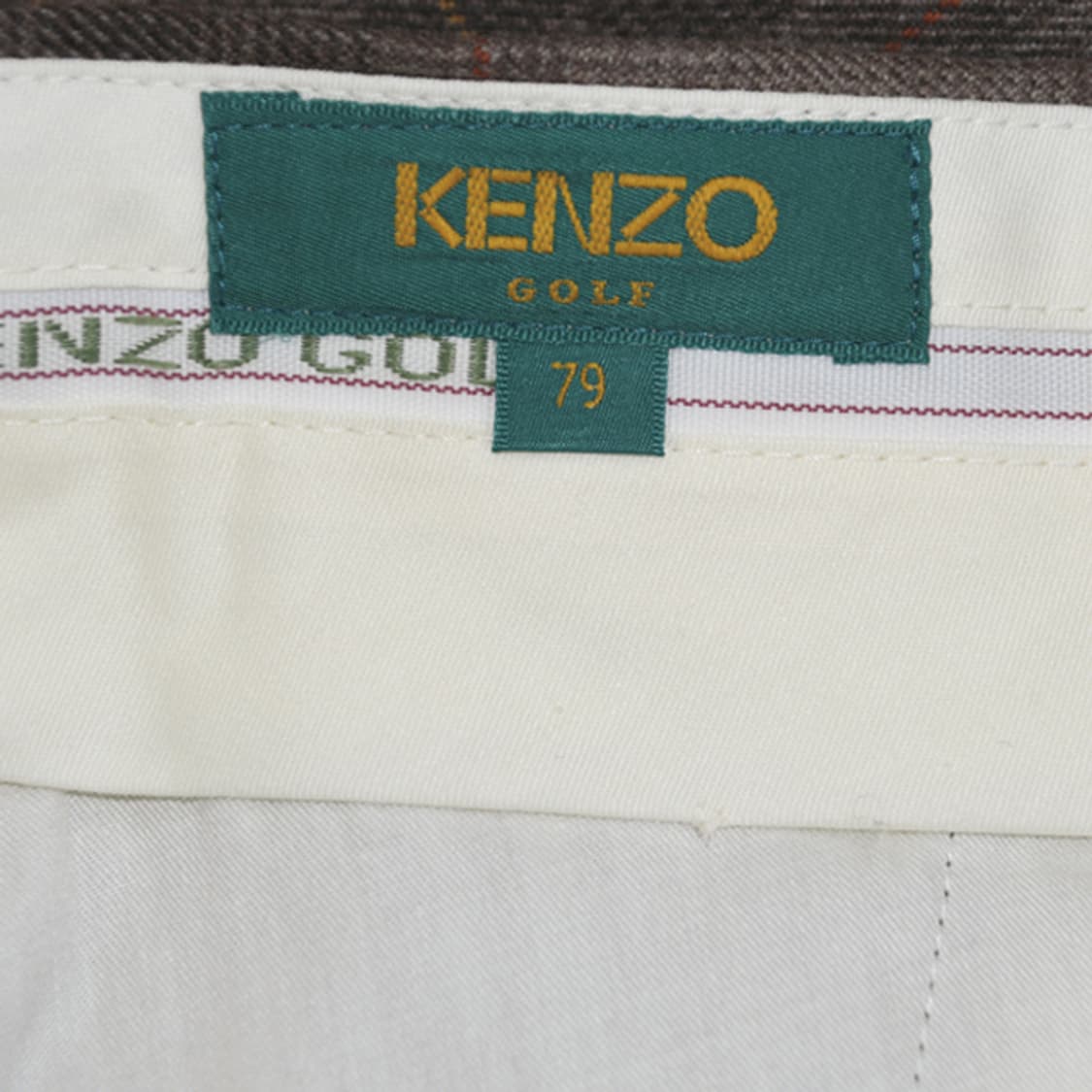 KENZO golf 울체크팬츠 상품이미지9