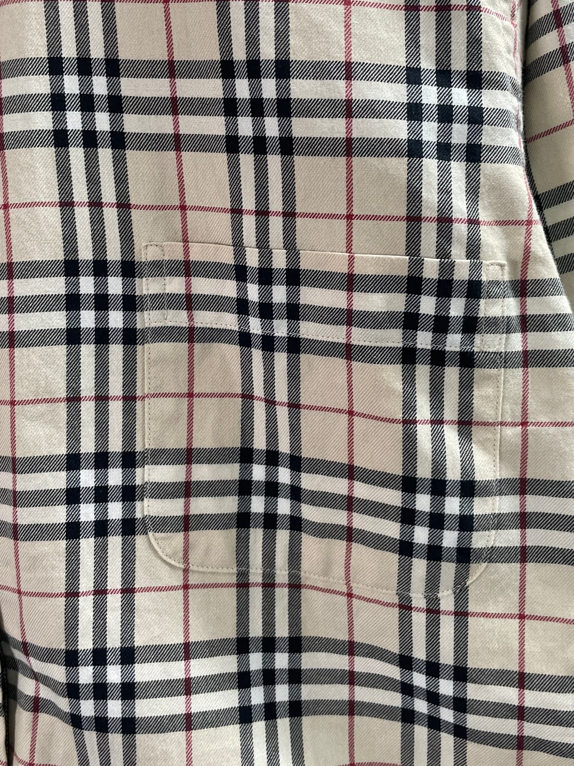 버버리 우먼스 노바체크 포켓 셔츠 (on.510) 상품이미지4