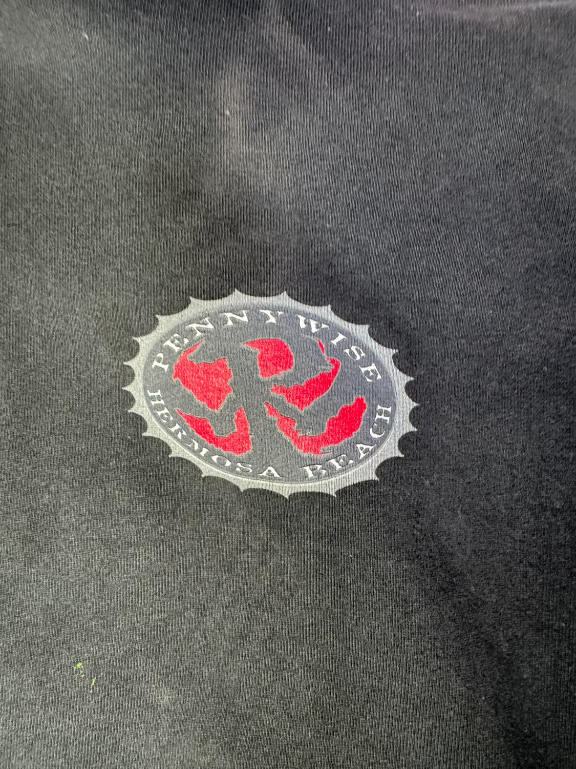 빈티지 8090s 밴드 페니와이즈 PENNYWISE 후드티 XL 상품이미지3