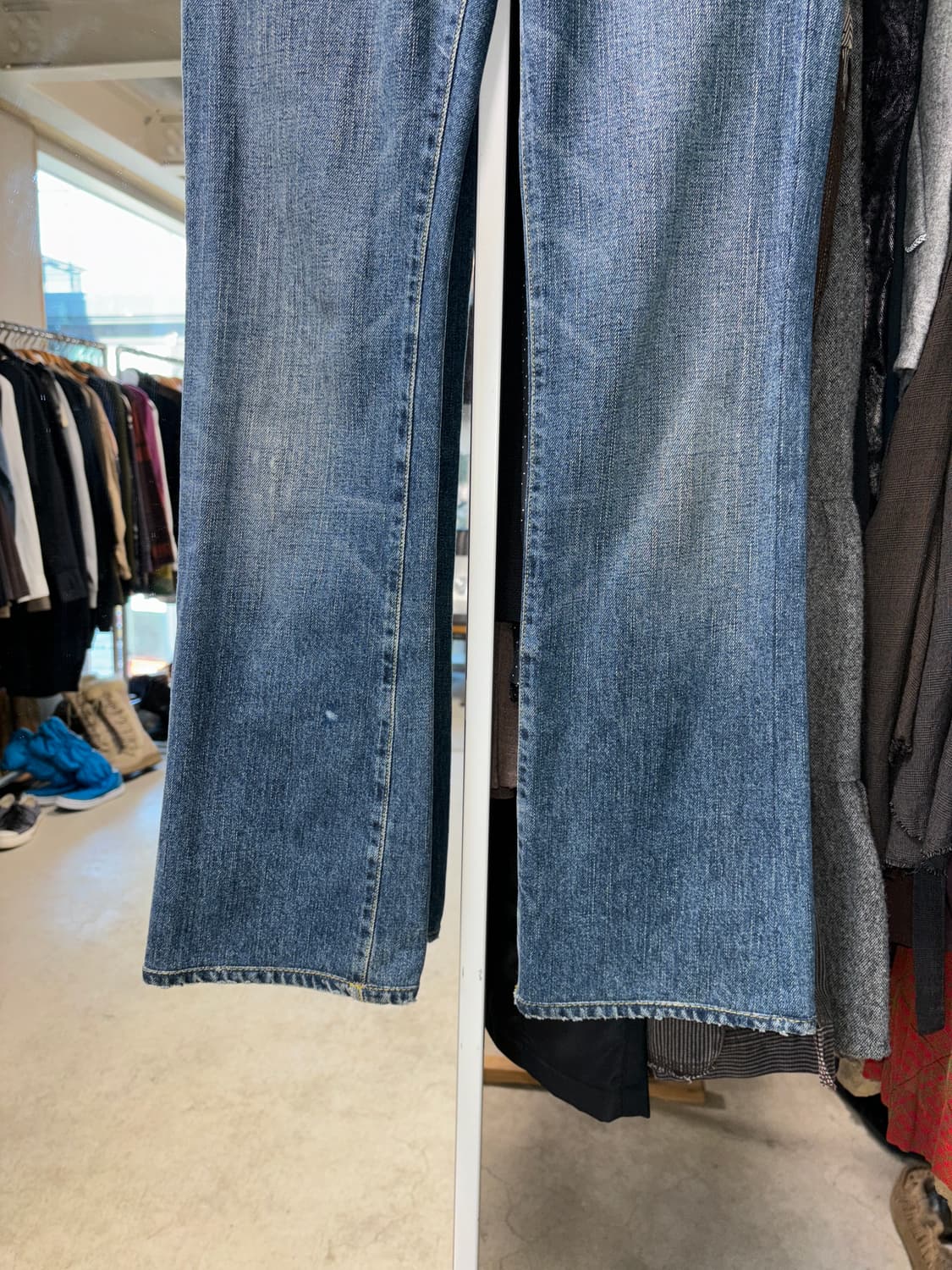 디젤 플레어 데님팬츠 상품이미지4