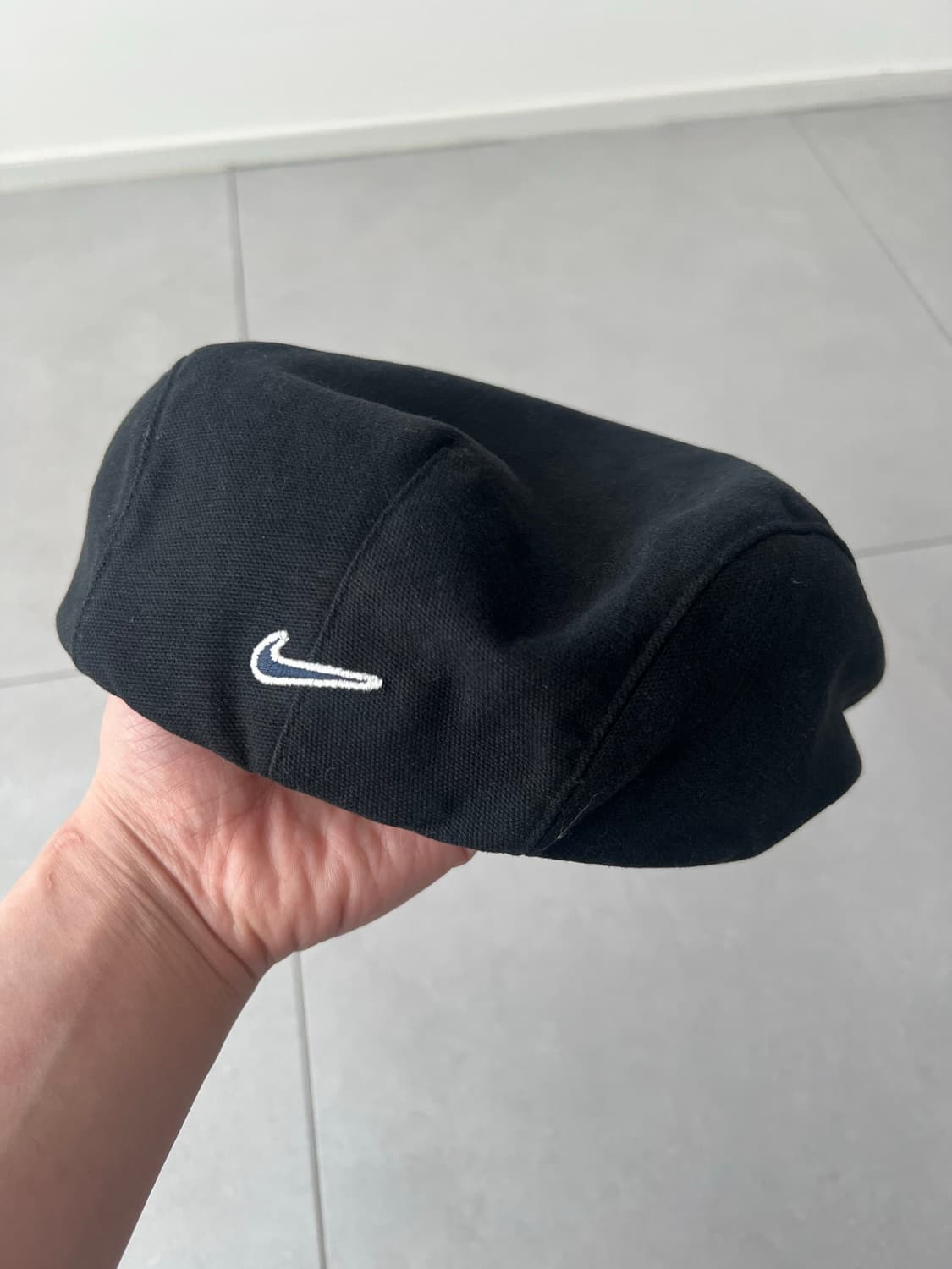 나이키 빈티지 스몰 스우쉬 헌팅캡 블랙 xl 상품이미지1