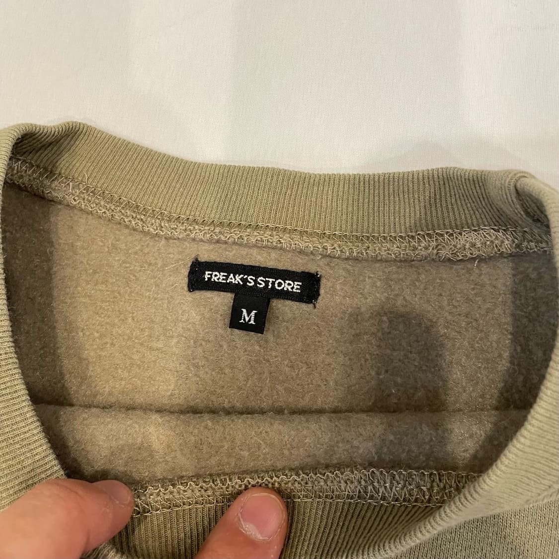 프릭스스토어 프로그 오버핏 맨투맨 상품이미지5