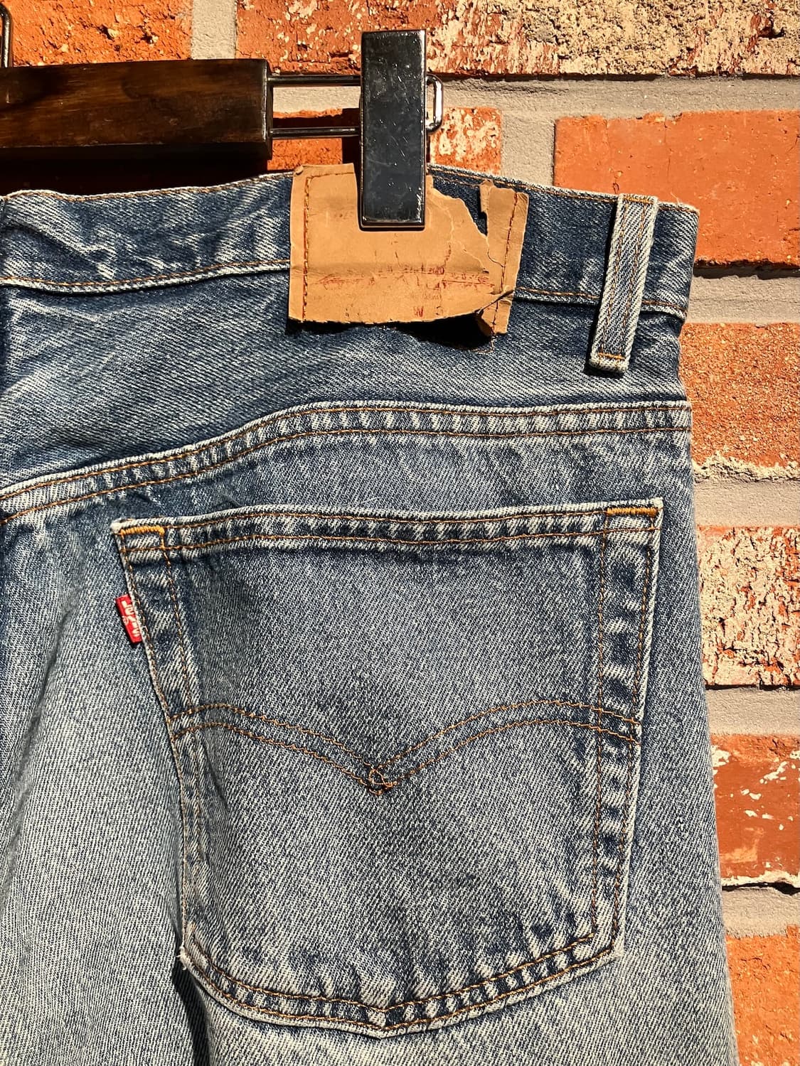 90s USA 빈티지 리바이스 501 데님 팬츠 상품이미지6