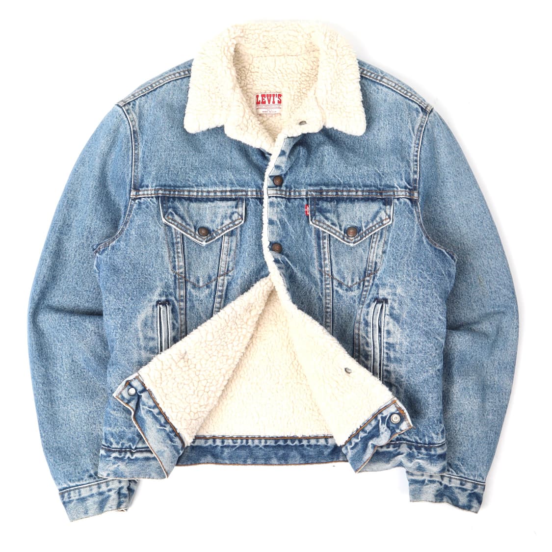 리바이스 80s usa메이드 쉐르파 데님자켓 상품이미지2