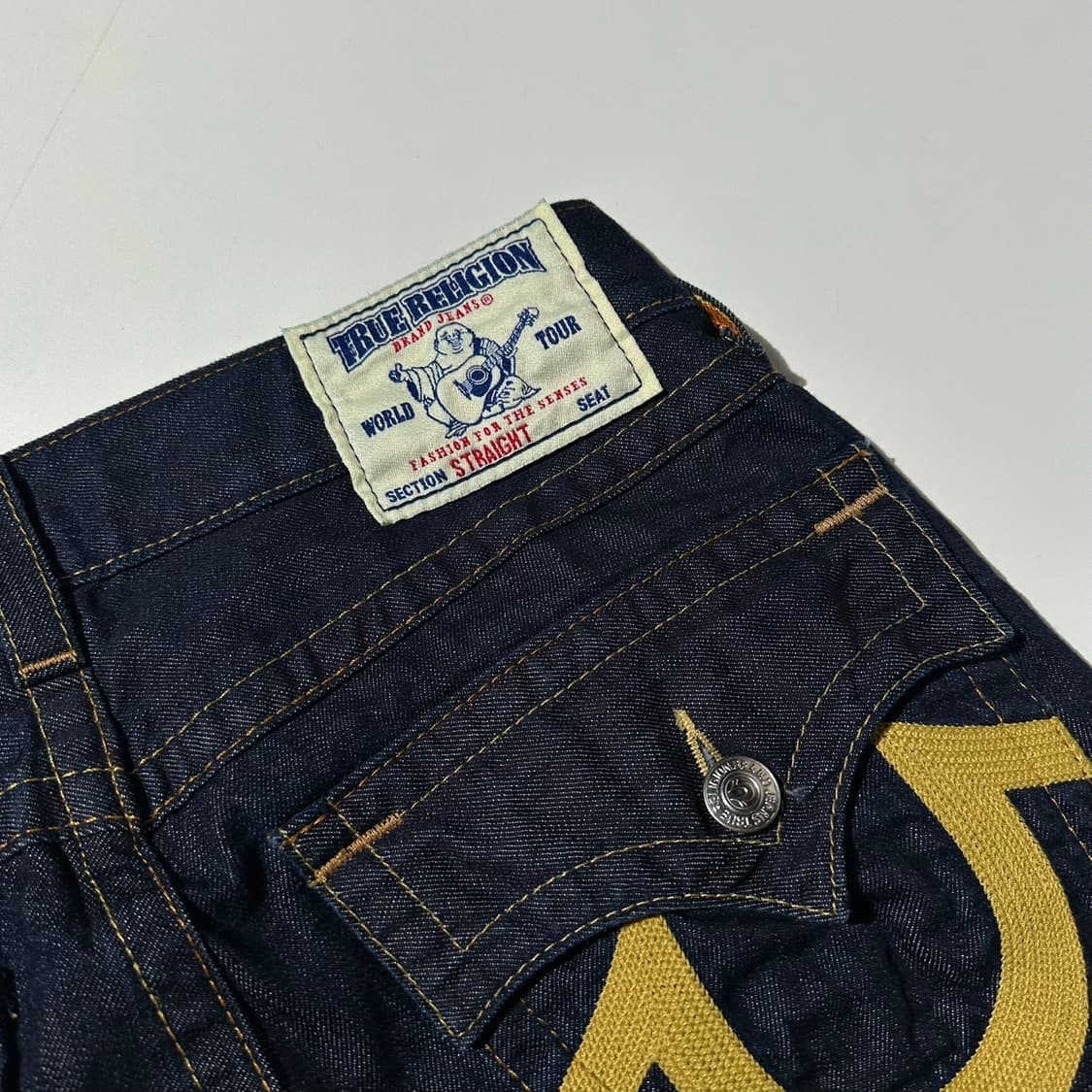 트루릴리전 스트레이트 데님 팬츠 상품이미지4