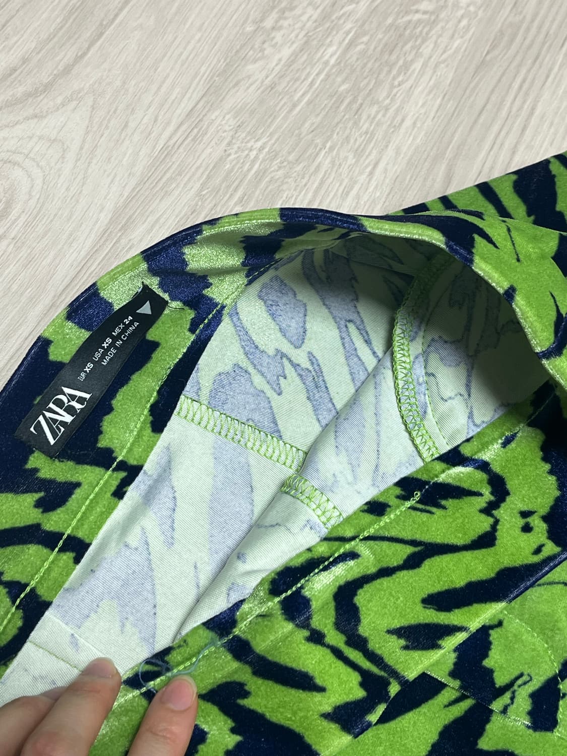 자라 지브라 패턴 레깅스팬츠 상품이미지2