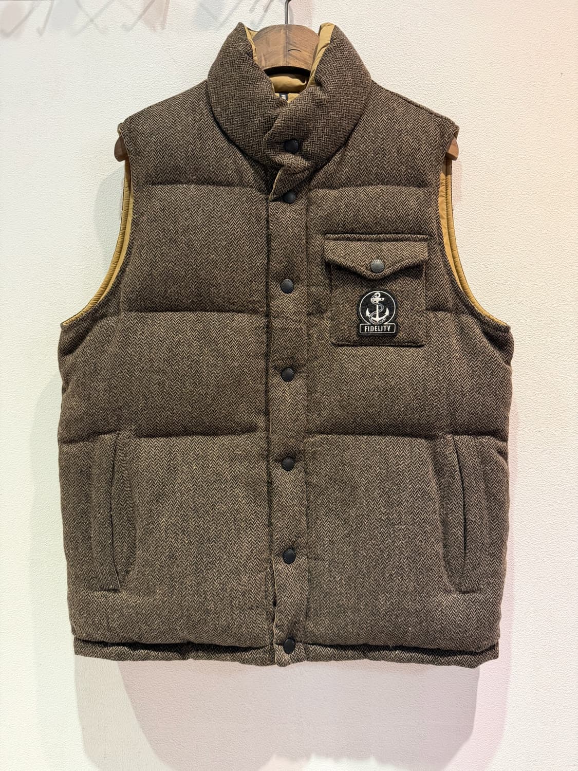 FIDELITY X URBAN RESEARCH 다운 양면베스트 상품이미지1