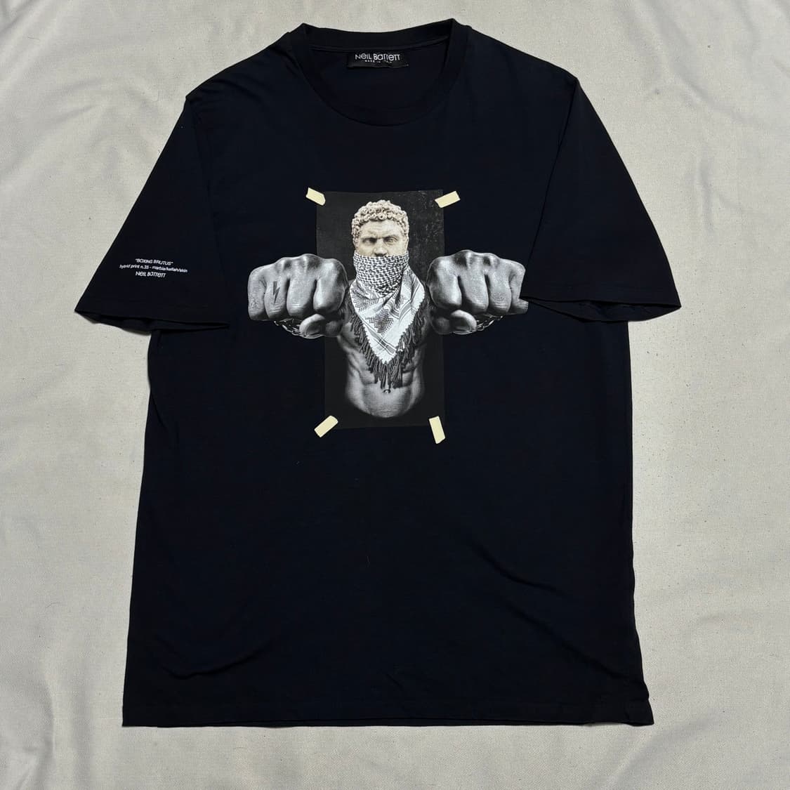 L 닐바렛 프린팅 반팔티 상품이미지2