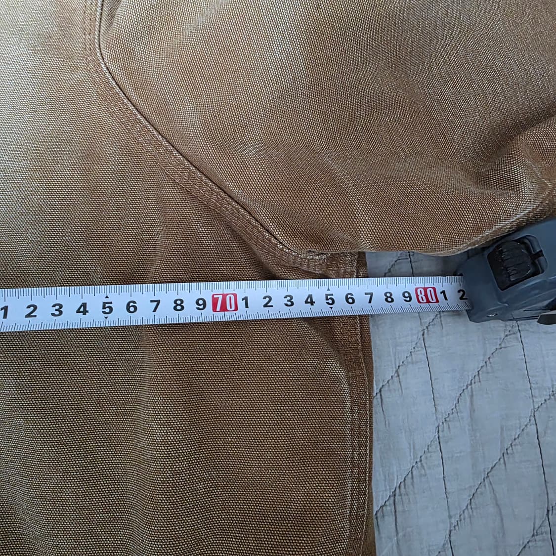 [2XL] 00s 빈티지 칼하트 j130 트래쉬드 페이드 워크자켓 상품이미지9