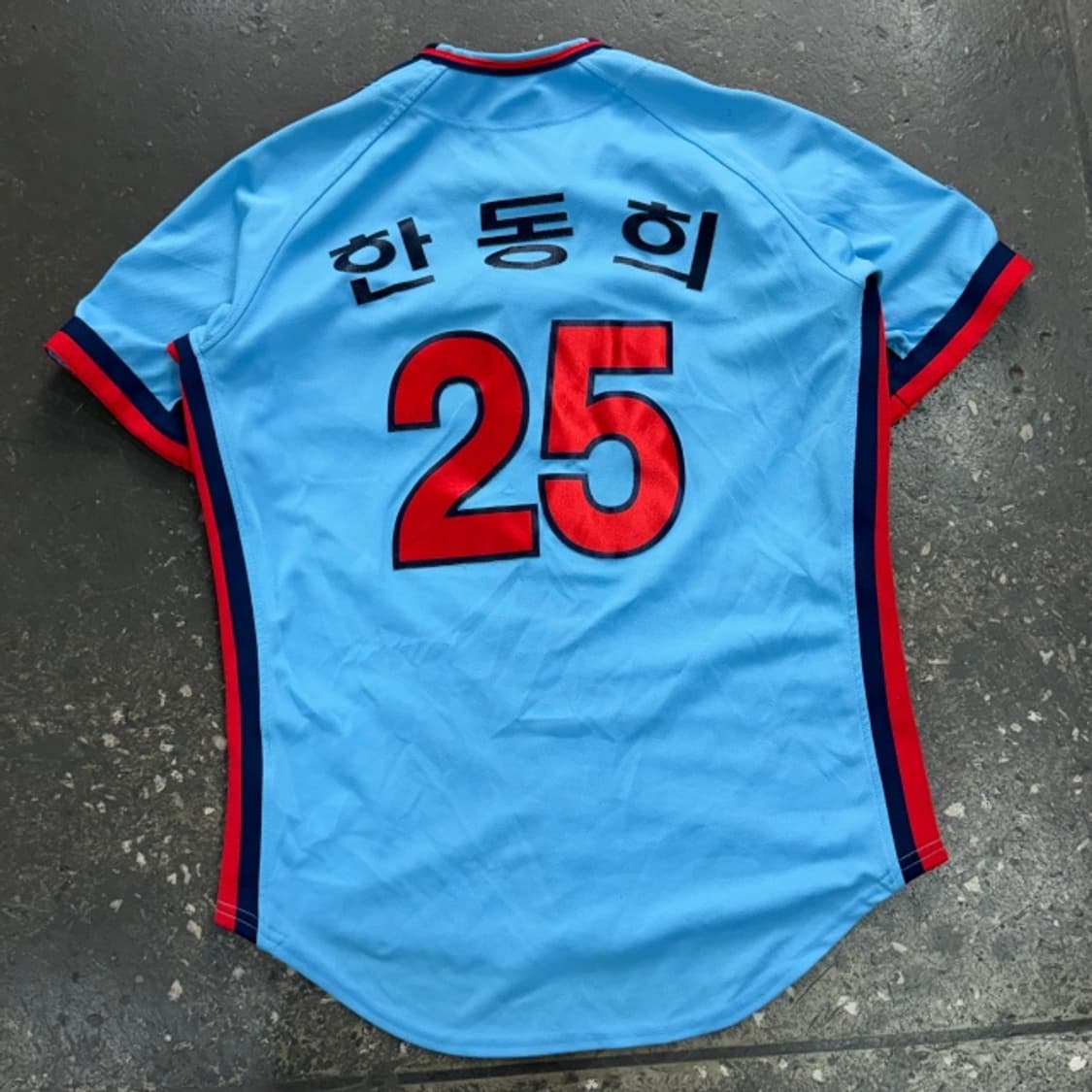 100 롯데자이언츠 한동희 올드 유니폼  상품이미지1