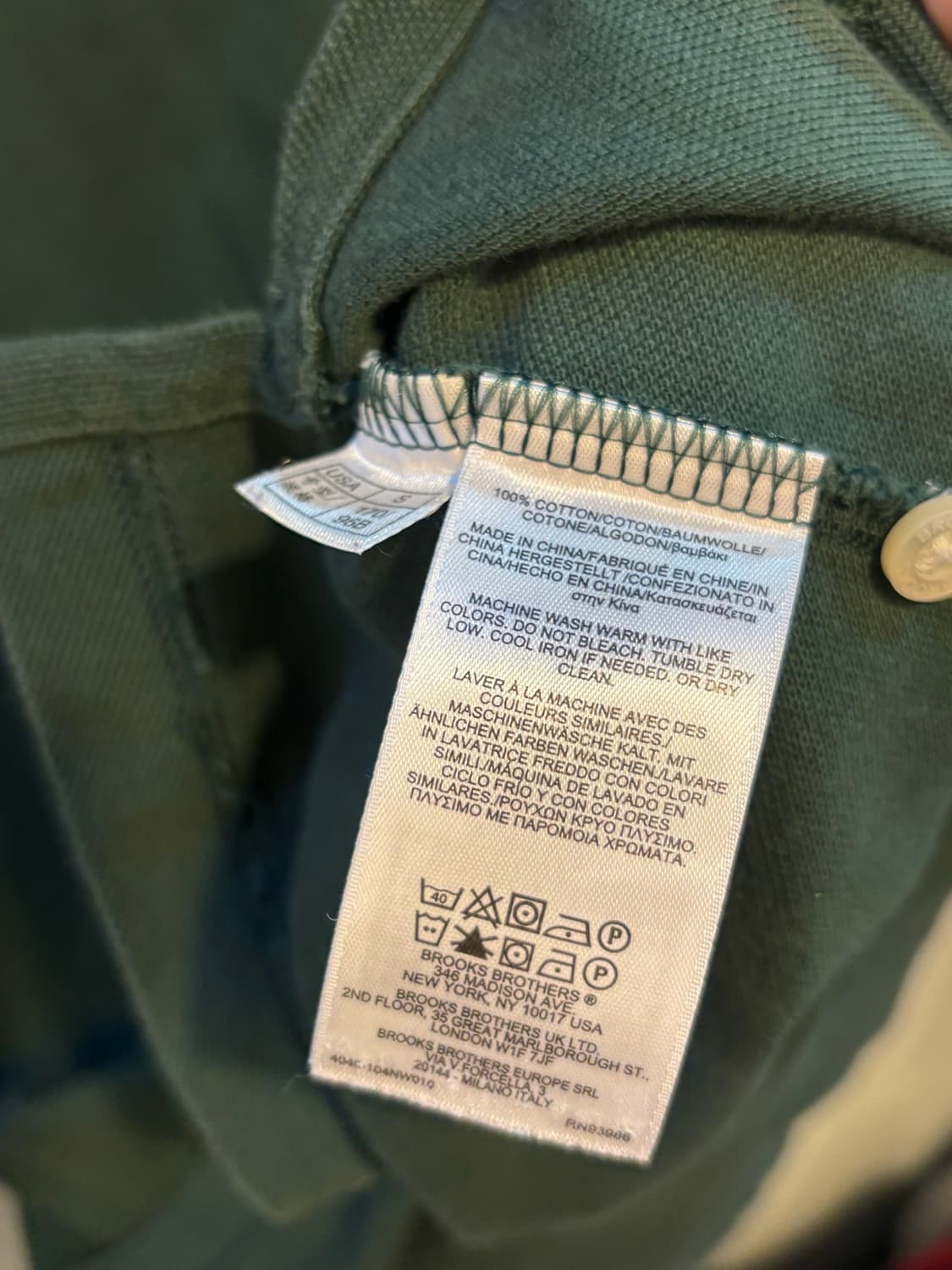 브룩브라더스 정품 반팔카라티  상품이미지4