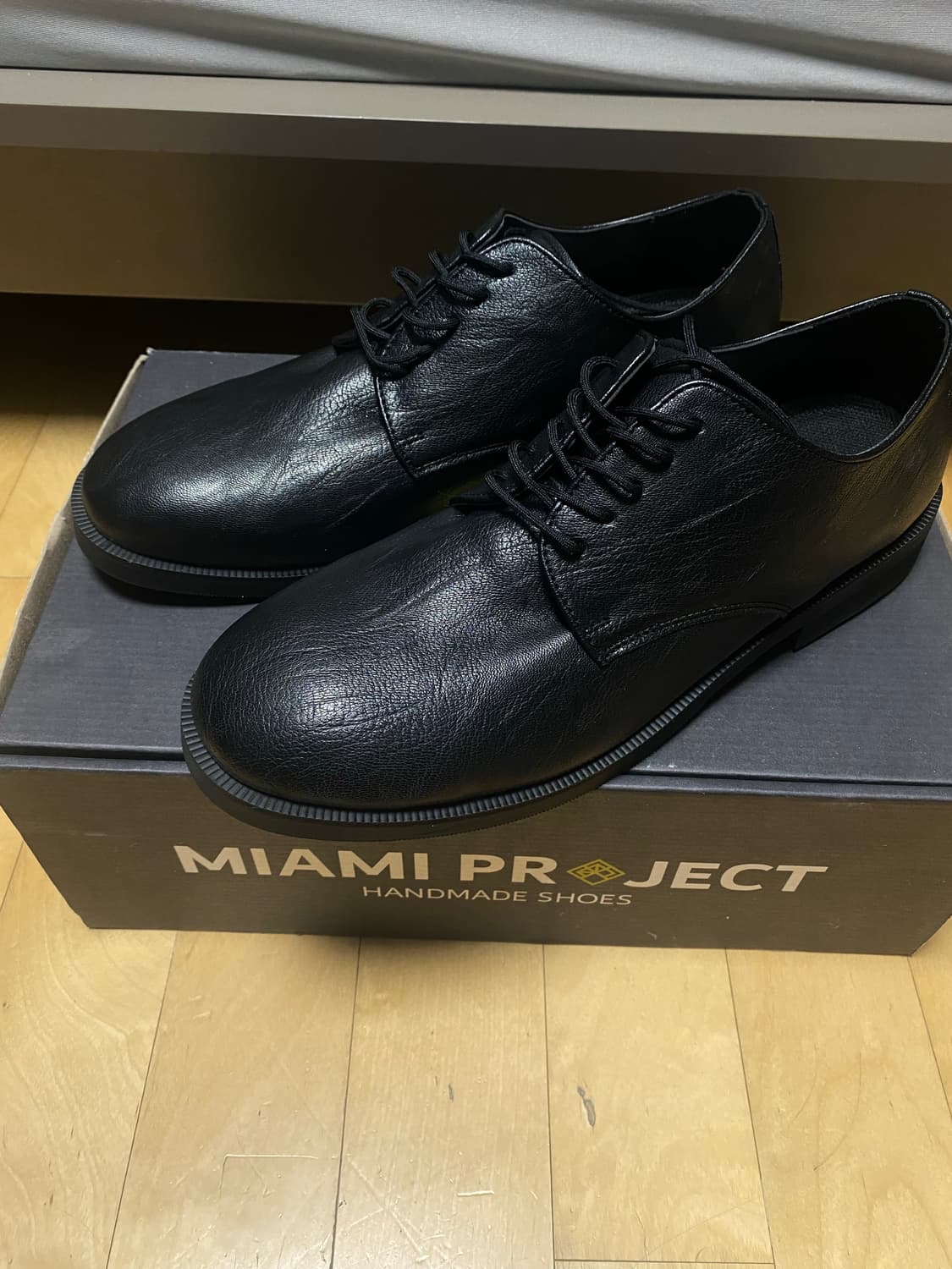 마이애미프로젝트 크랙 더비 블랙 260 상품이미지4