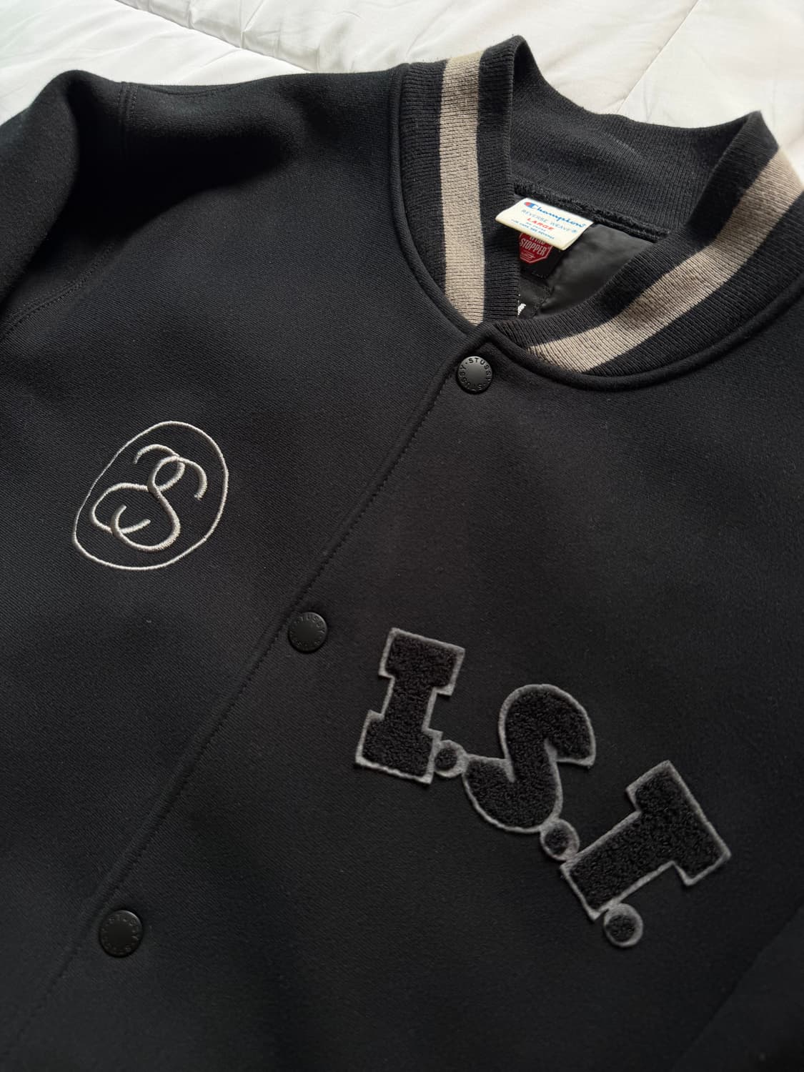 [L] 빈티지 스투시 스타디움 자켓 상품이미지4