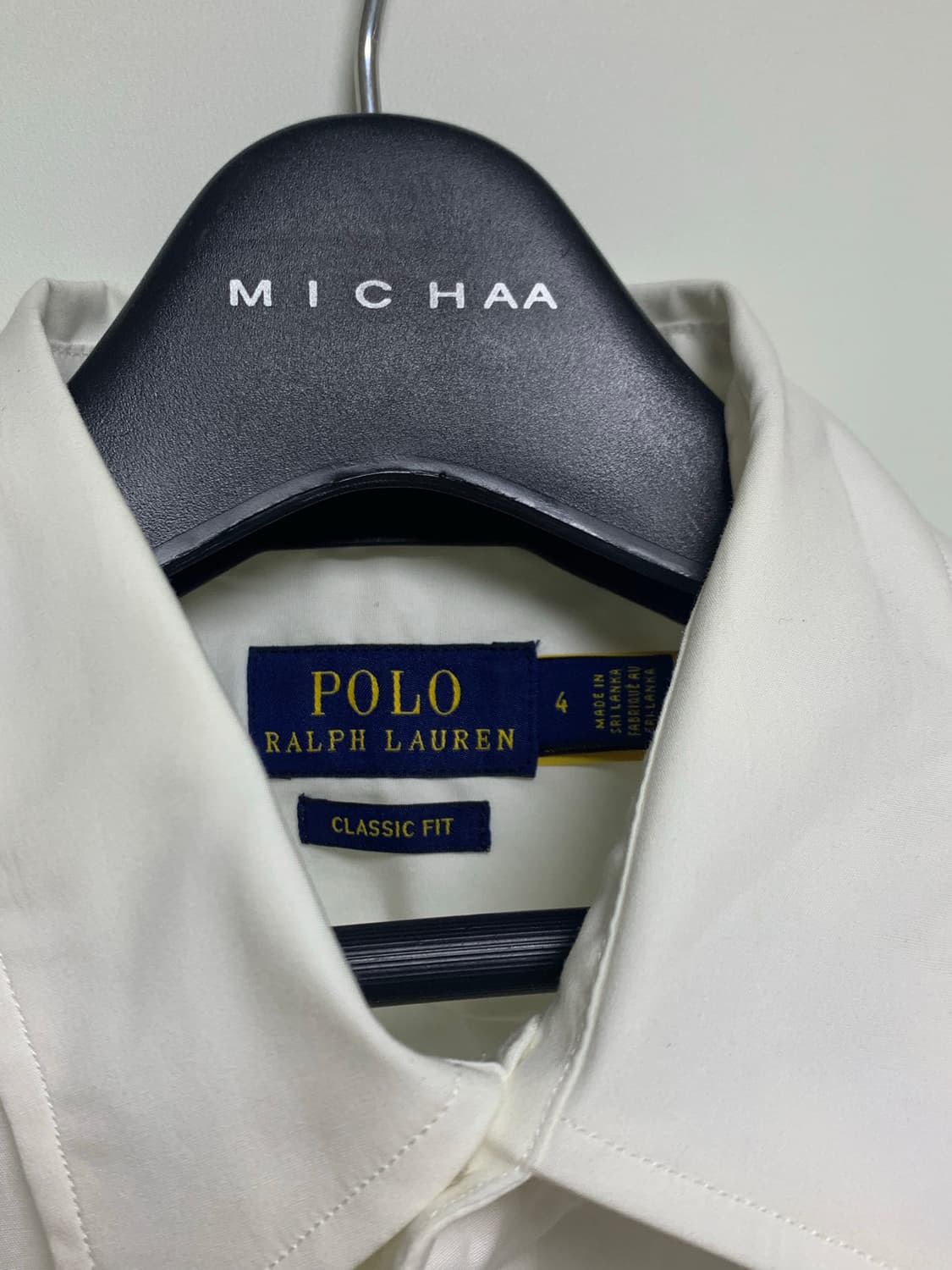 폴로 랄프로렌 여성 포플린 셔츠 클래식핏 화이트 4 상품이미지2