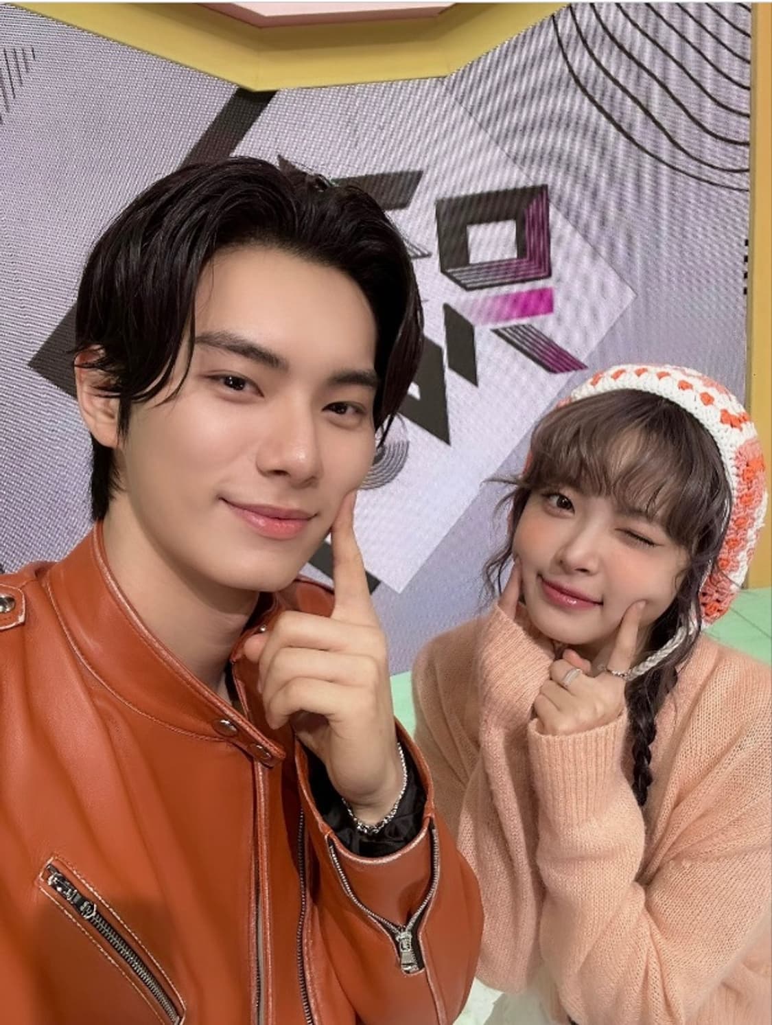 [M] 노이스 바이커 램스킨 레더 가죽 자켓 브라운 상품이미지6