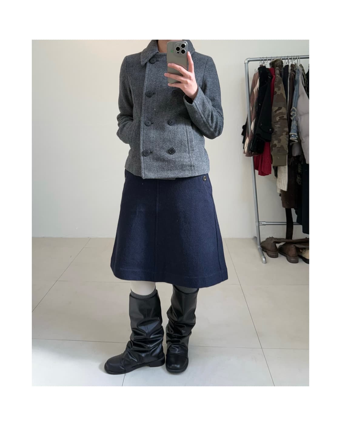 빈티지 울 자켓 상품이미지6