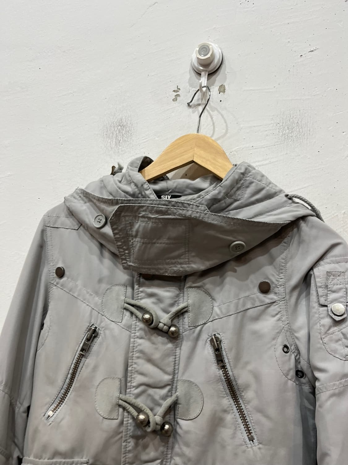SLY 밀리터리 y2k 하이넥 자켓 상품이미지2