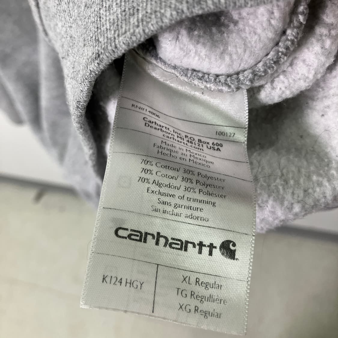 칼하트 오버핏 코튼 맨투맨 상품이미지8