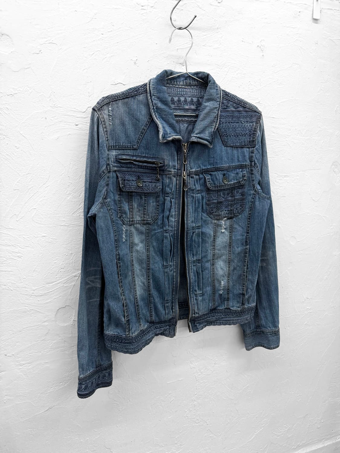 semantic design 데님 자켓 상품이미지5