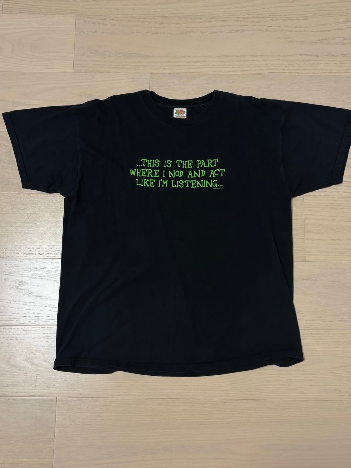 00s 빈티지 유머 티셔츠 상품이미지1