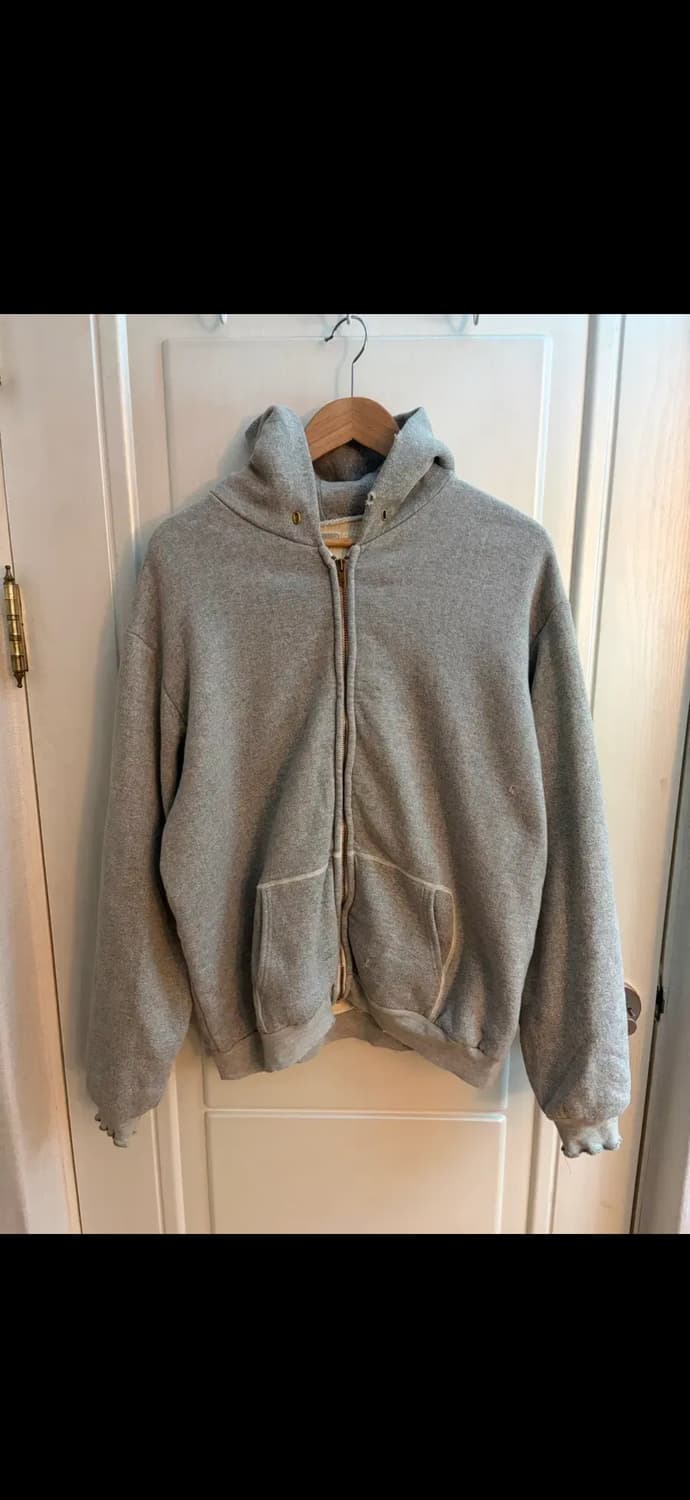 [3]아프레쎄 24aw 후드집업 그레이 a.presse 상품이미지2