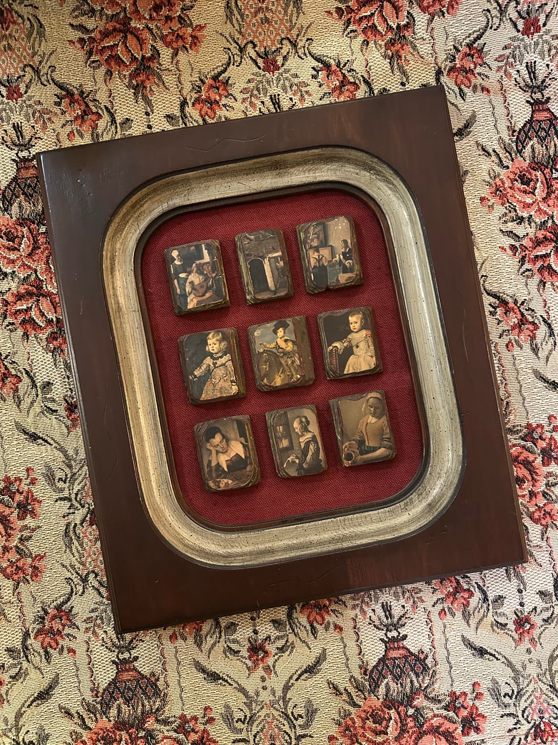 미국 빈티지 명화 미니어처 모음 액자 상품이미지4