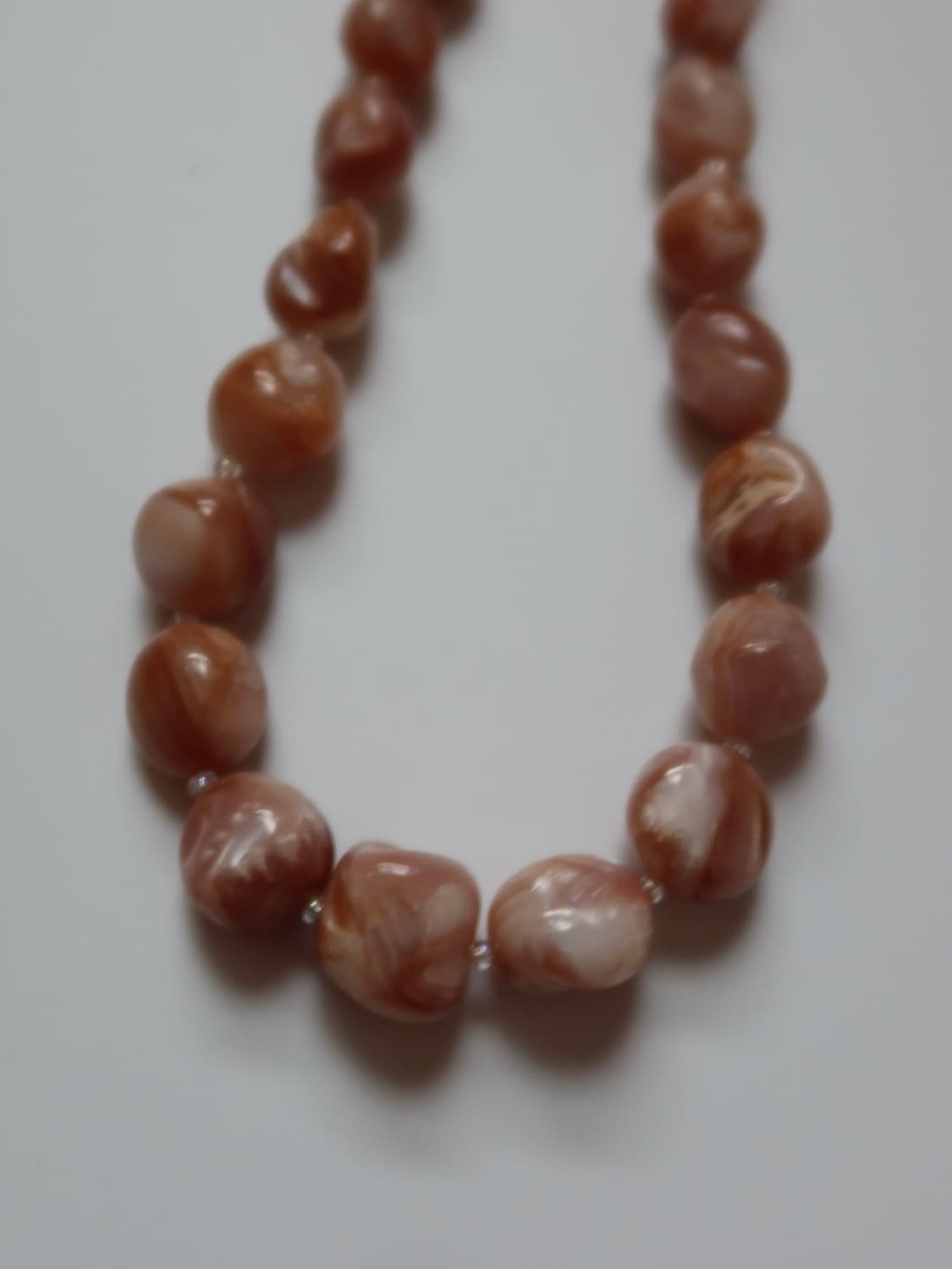 blush pebble necklace 상품이미지4