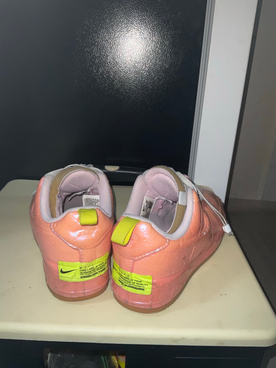 (255) 나이키 에어포스1 익스페리멘탈 레이서 핑크 상품이미지4