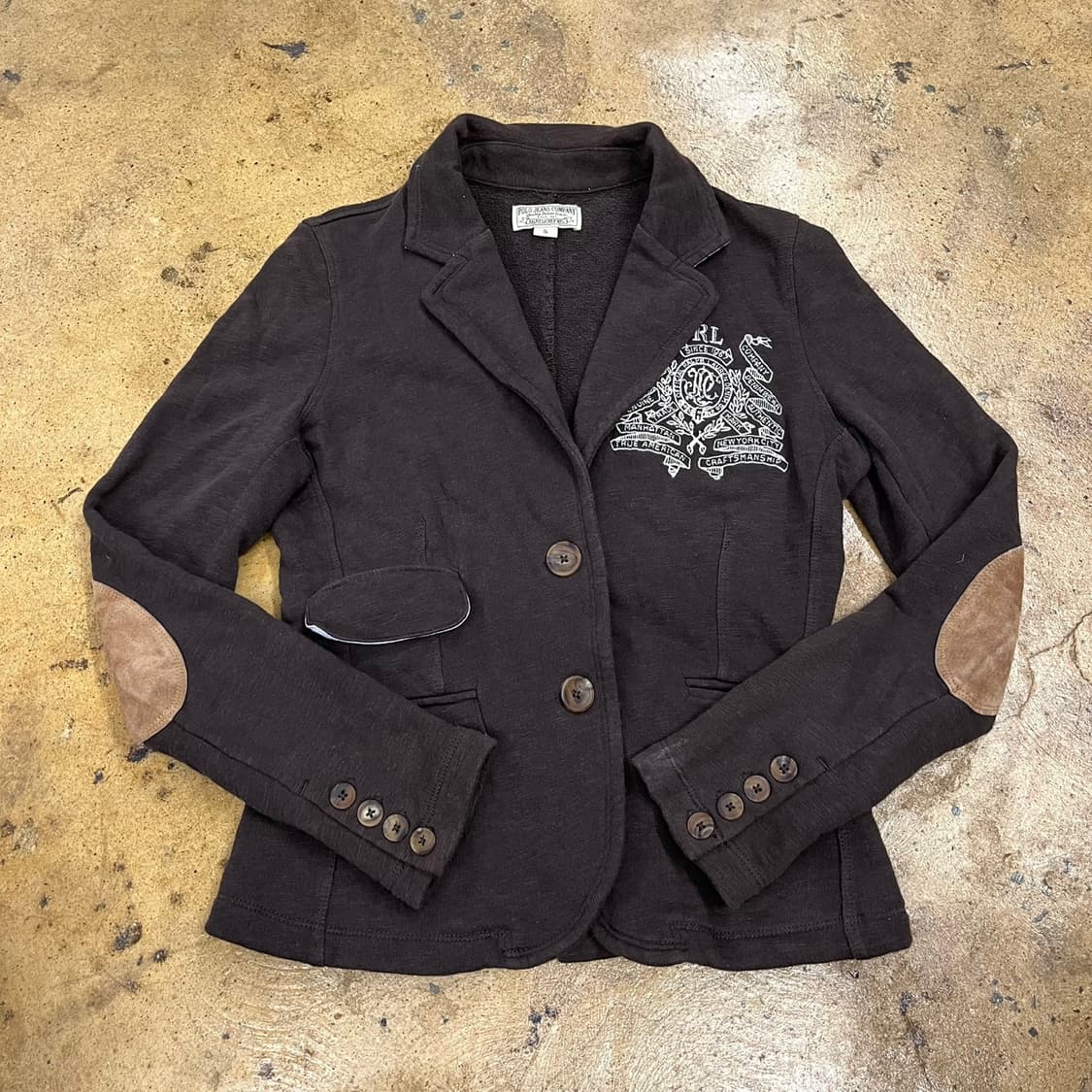 폴로 진스 브라운 빈티지 자켓  상품이미지2