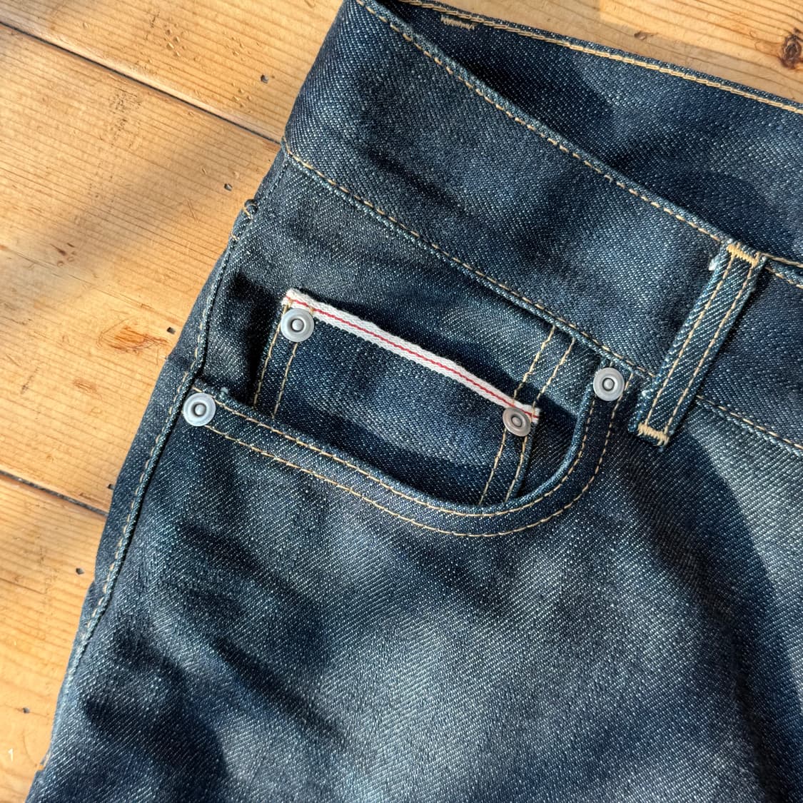 유니폼브릿지 셀비지 데님 상품이미지3