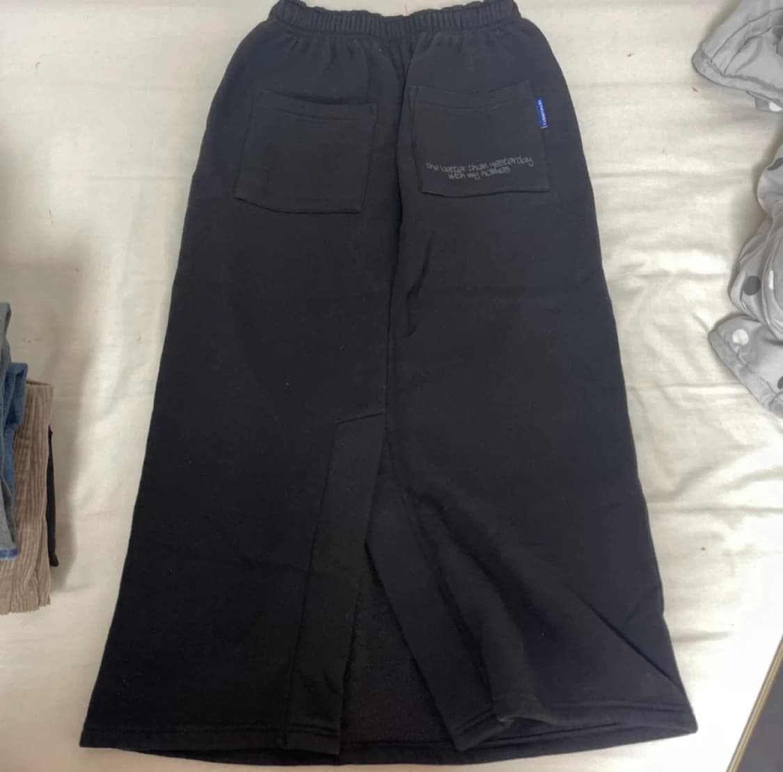 이스크쿤스트 스커트  블랙 상품이미지3