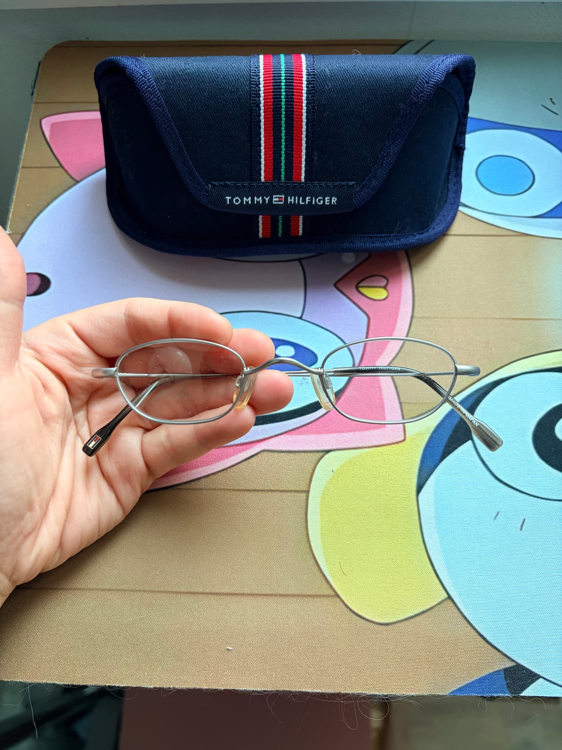 타미 힐피거 티타늄 실버 안경 상품이미지1