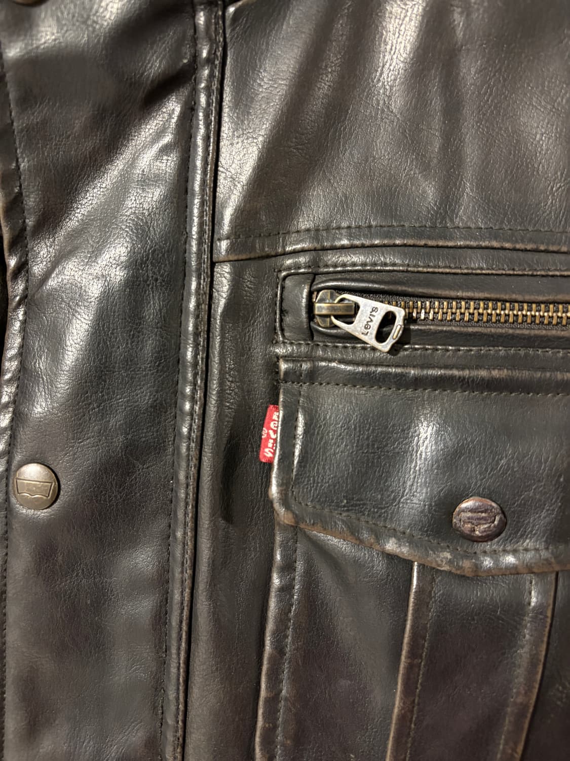 리바이스 가죽자켓 상품이미지10
