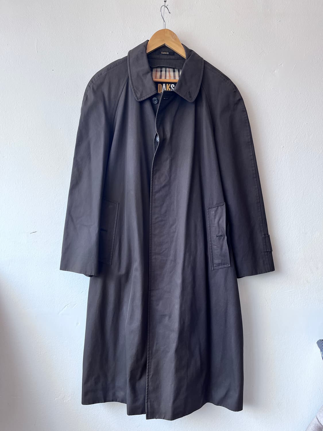 닥스 남성 다크브라운 간절기싱글트렌치코트 상품이미지2